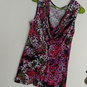 Cabi Multicolored Patterned Blouse